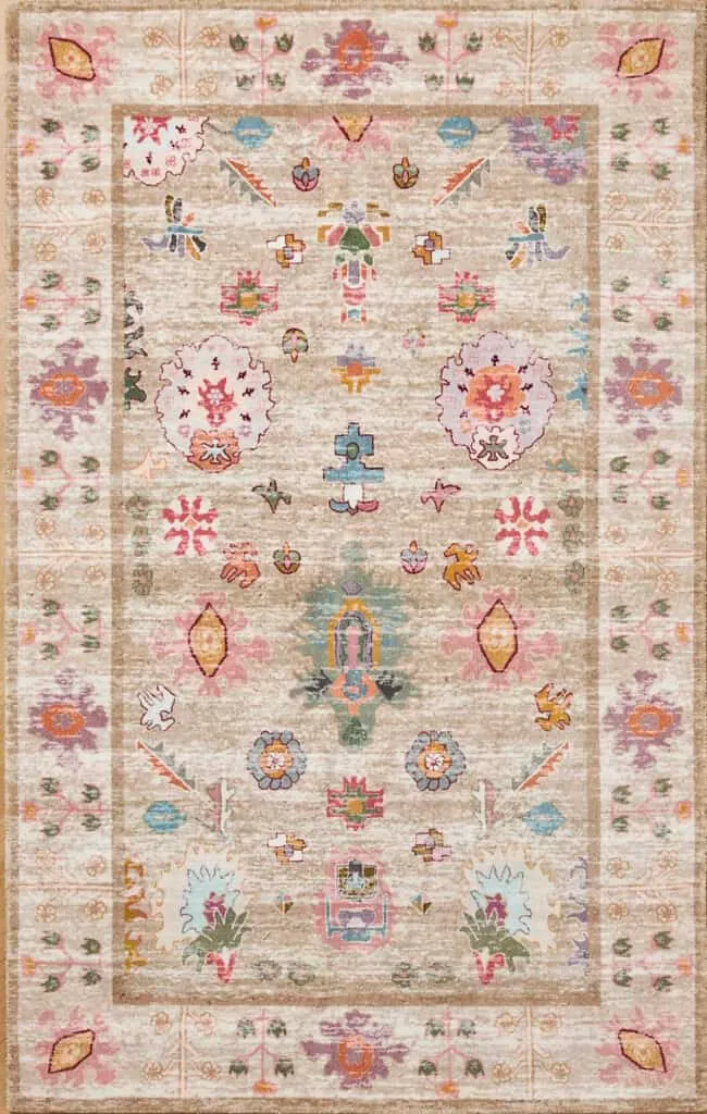 Colorful Tufted Rug from Anthropologie