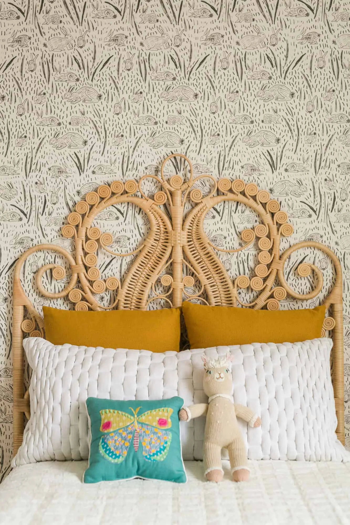 Rattan Headboard