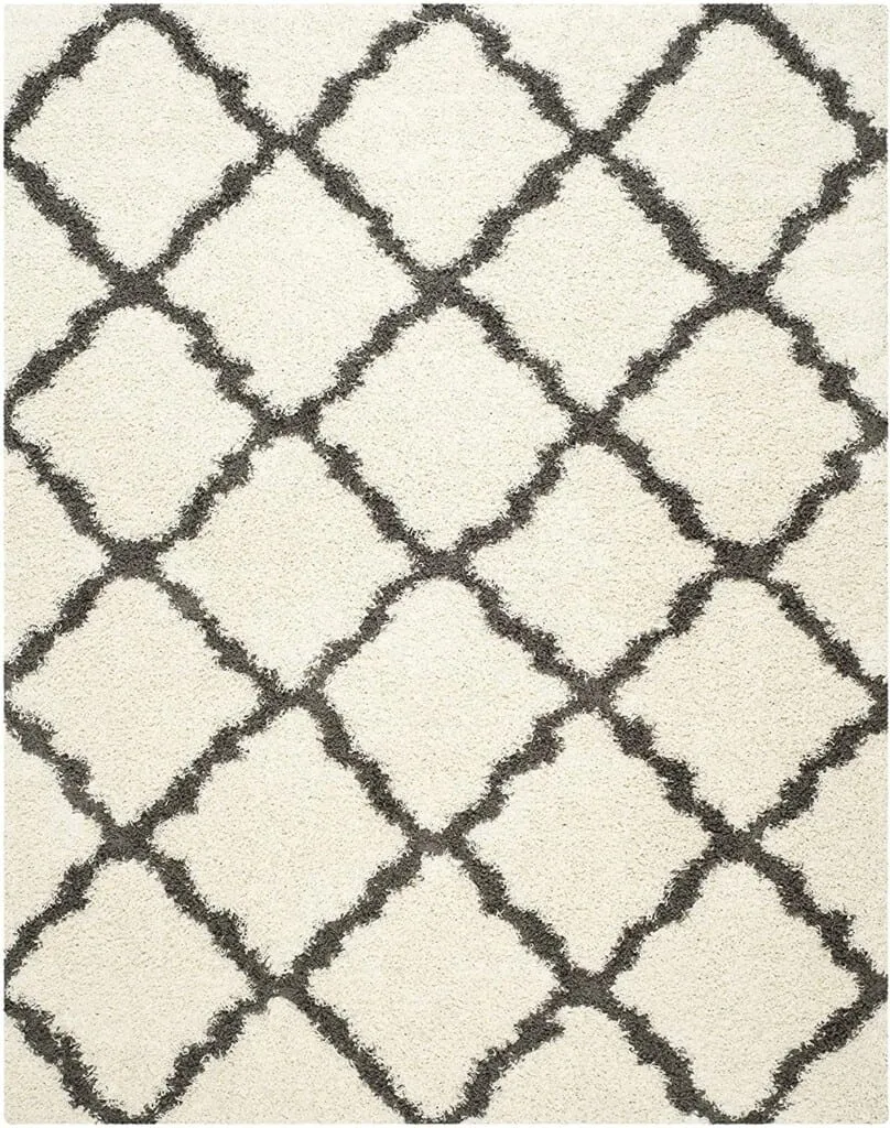 Diamond Pattern Rug from Amazon