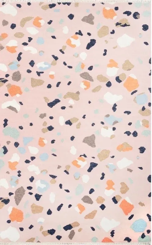 Wool Terrazzo Rug from Wayfair