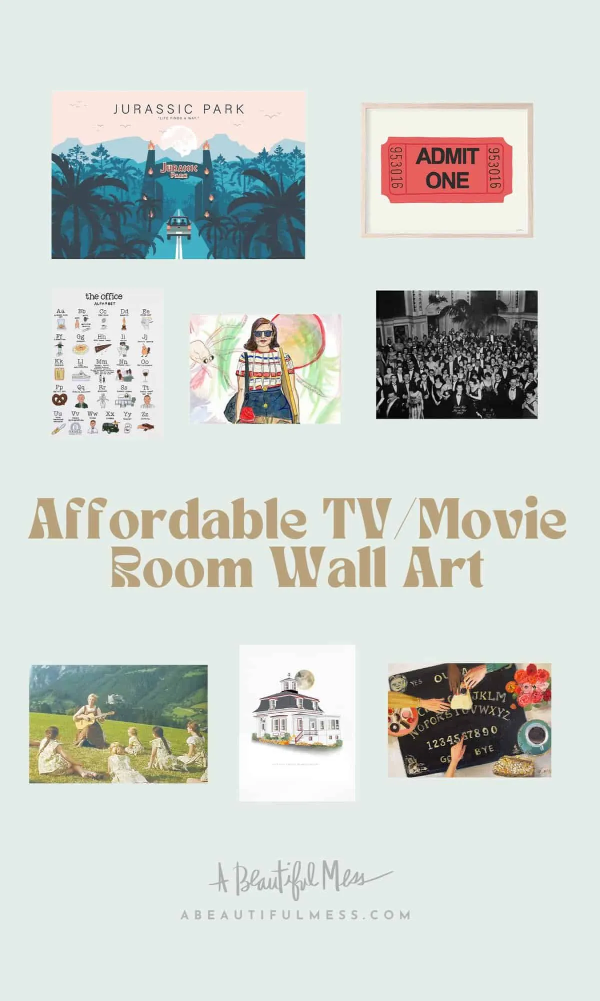 Movie Room Art