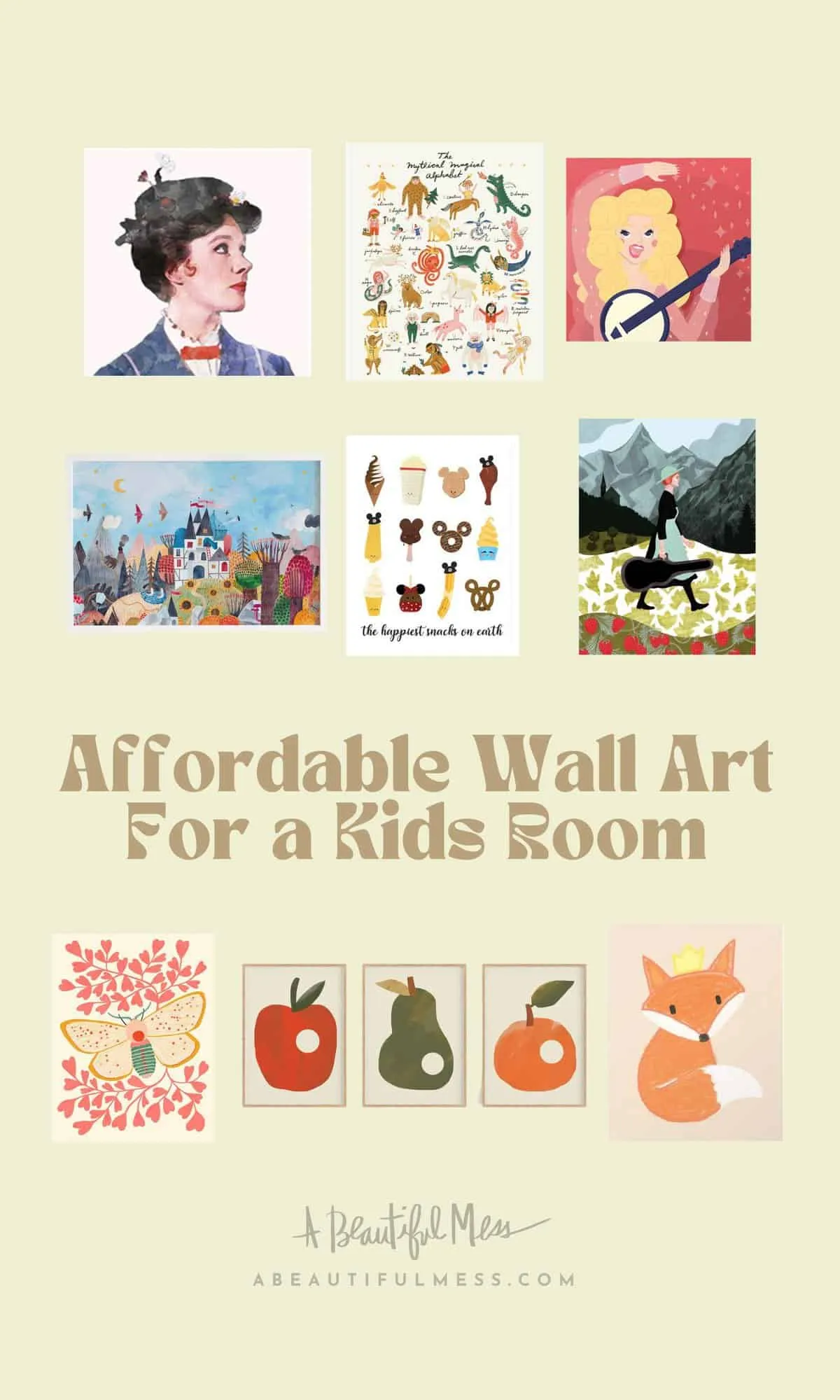 Kids Room Art