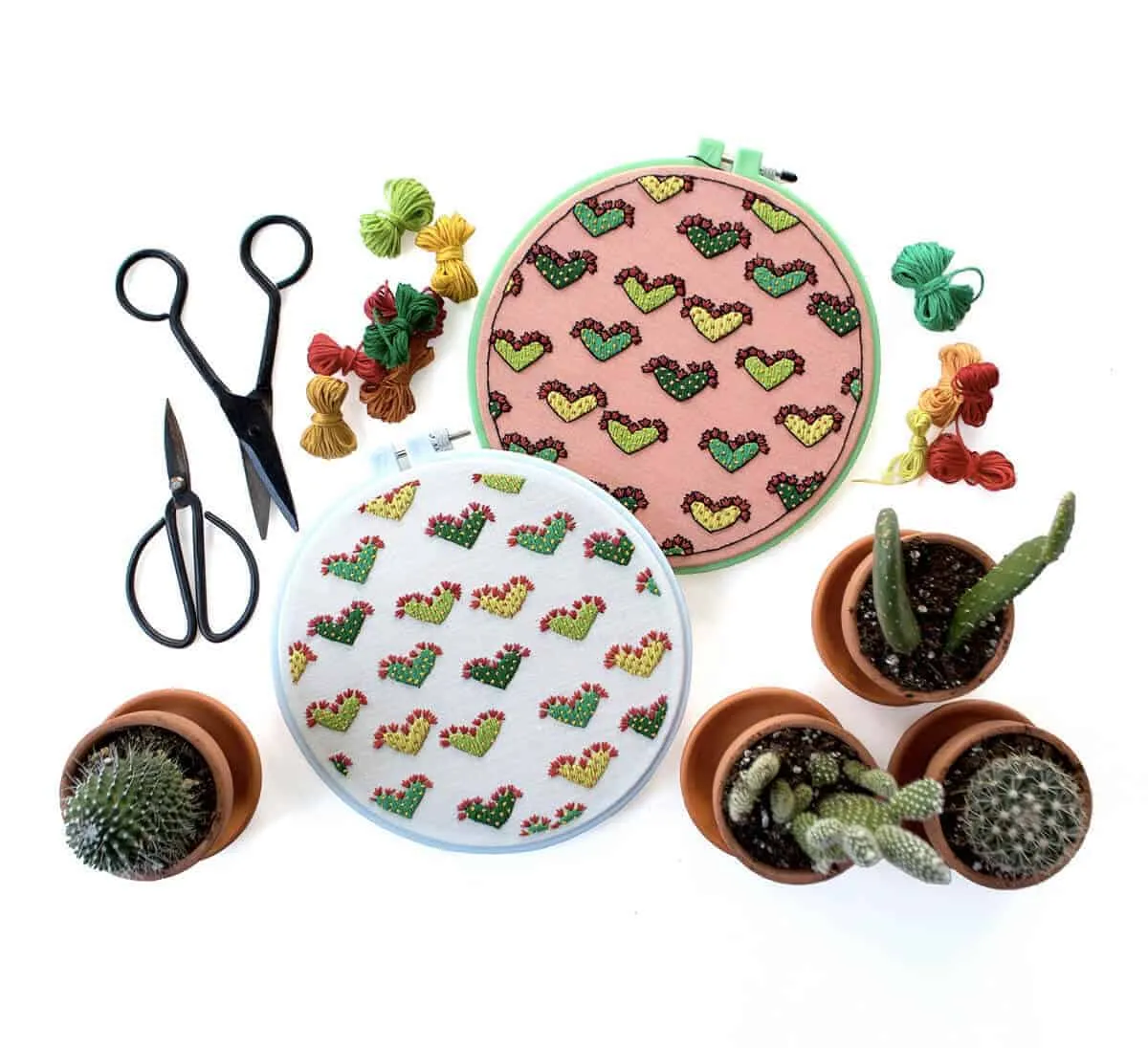 Cactus Embroidery