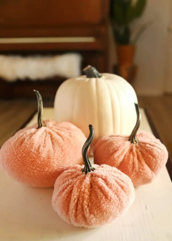 Easy DIY Fabric Pumpkins