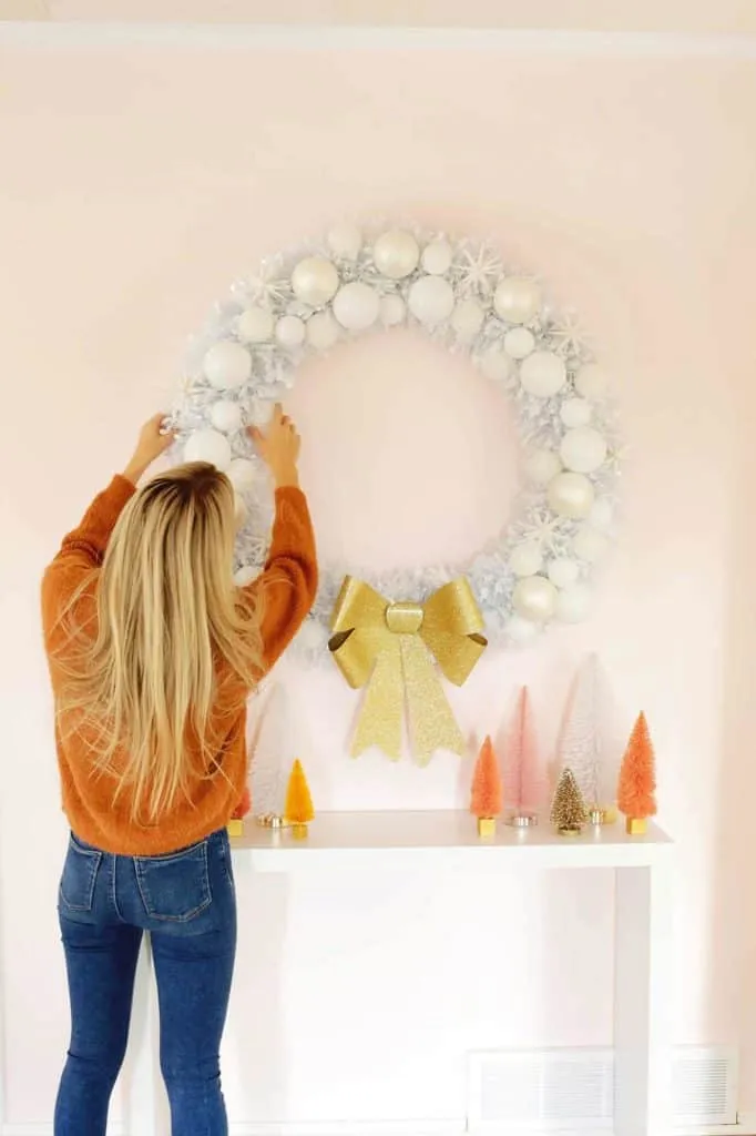 Oversized Christmas Wreath