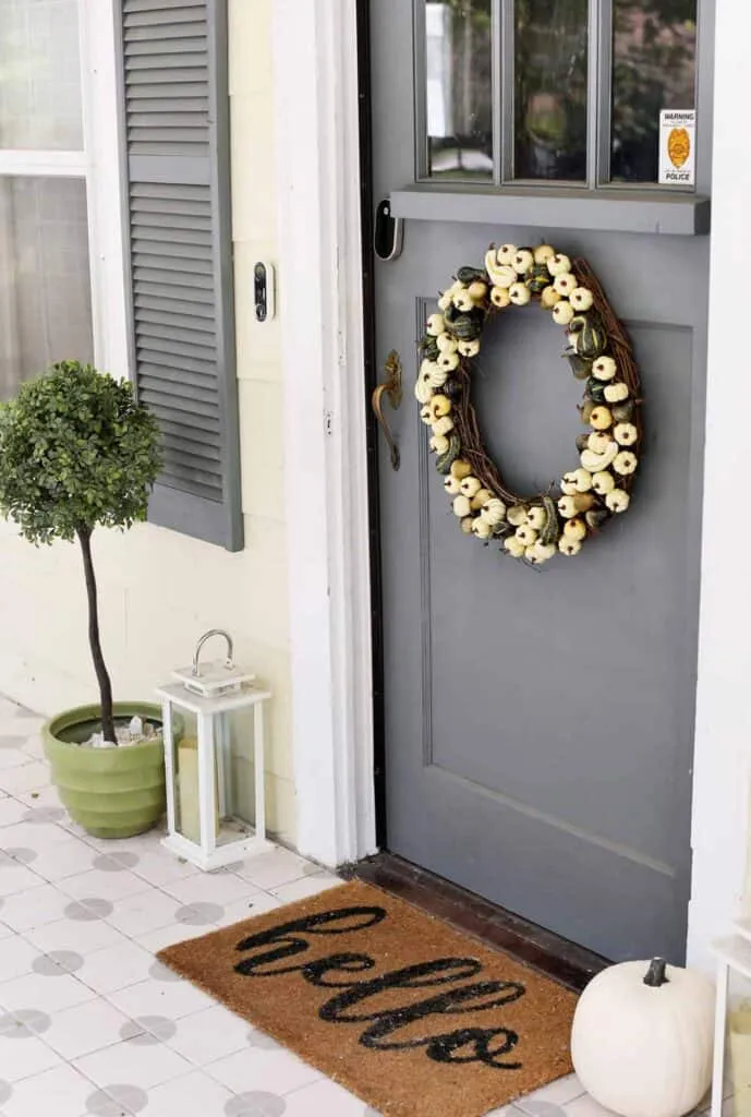 Tiny Gourds Wreath