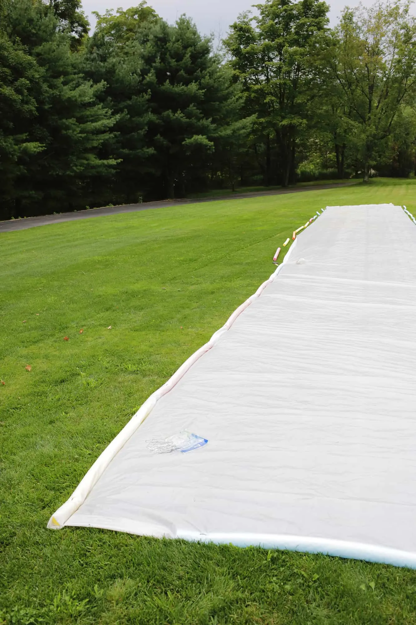 How to Make a Giant 100-Foot Slip and Slide