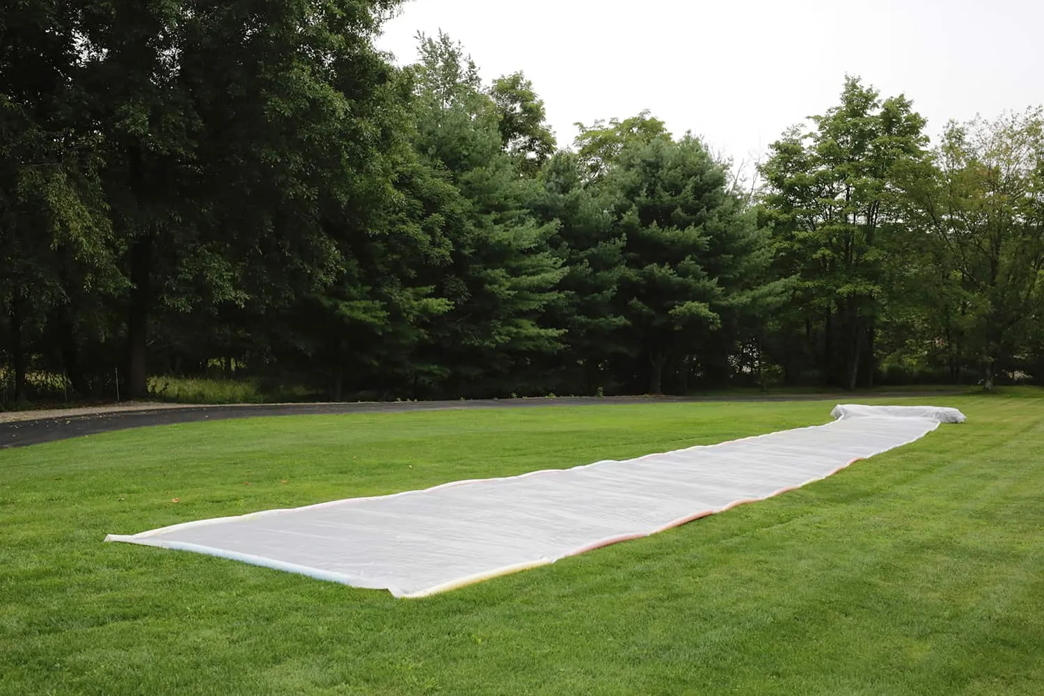 How to Make a Giant 100-Foot Slip and Slide