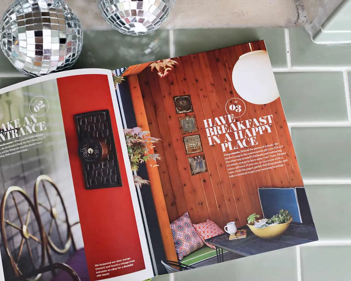 inside 100 Ways to Happy Chic Your Life book