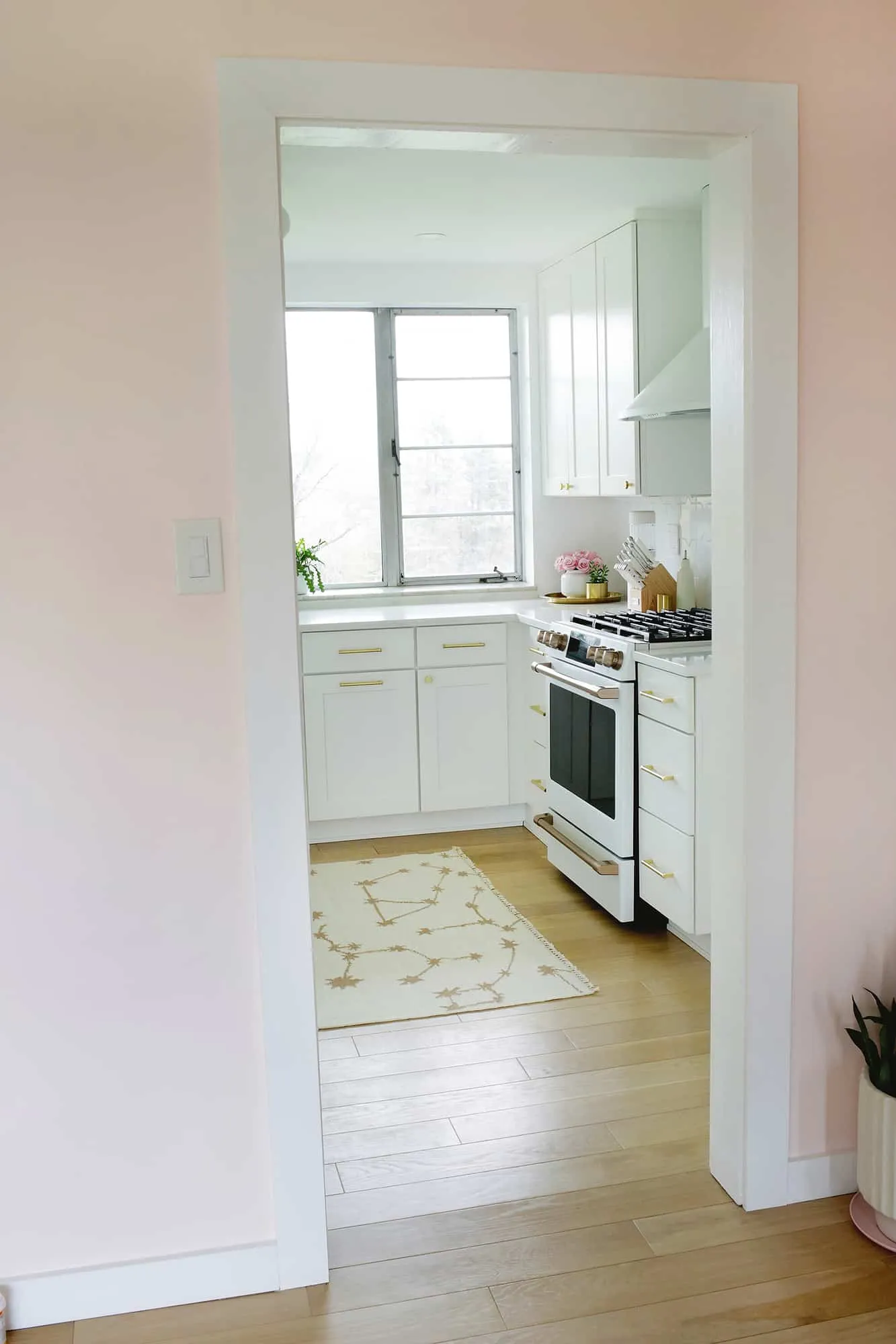 Kitchen View from Living Room