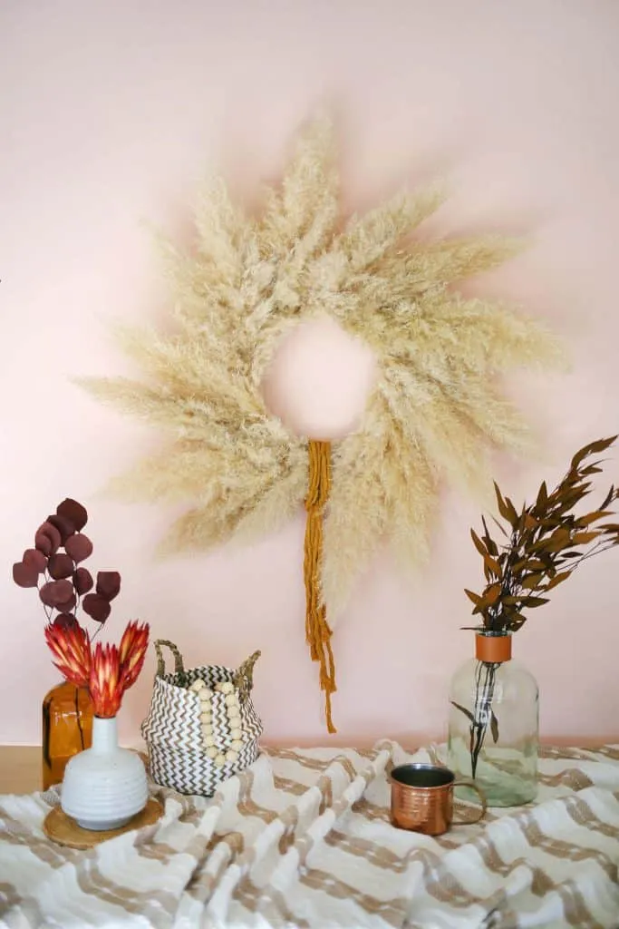 Pampas Grass Wreath