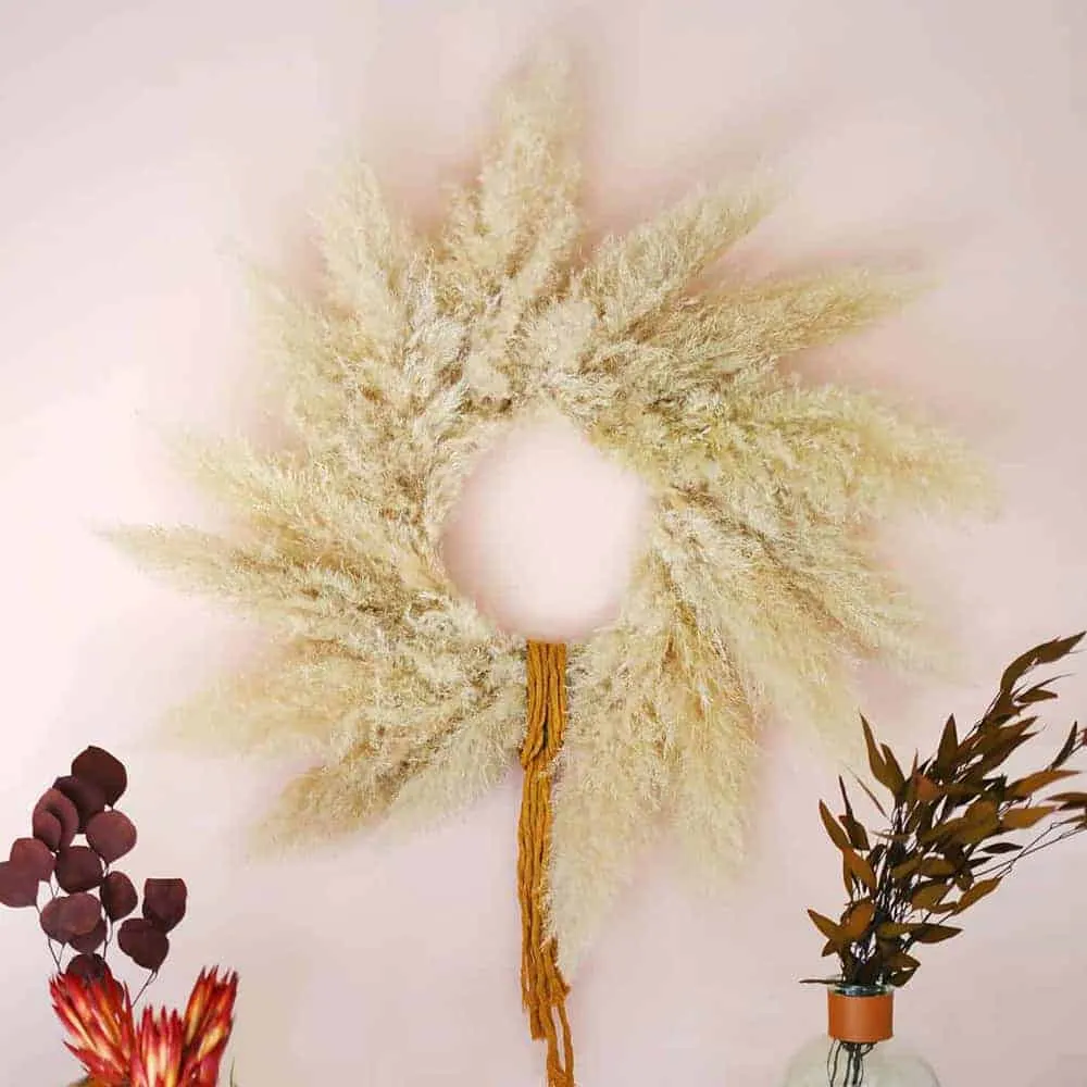 Pampas Grass Wreath