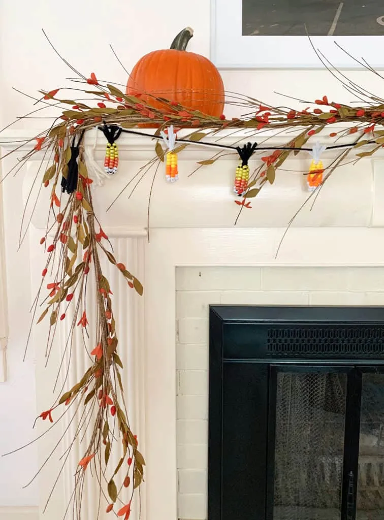 DIY Candy Corn Garland