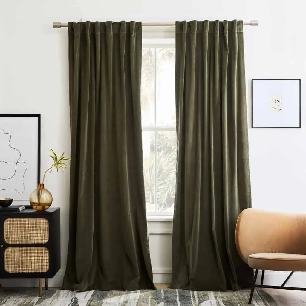 Cotton Velvet Curtains