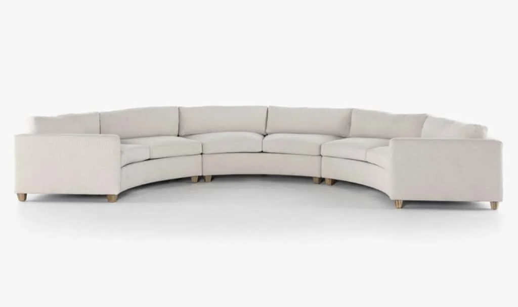 Curved Sectional