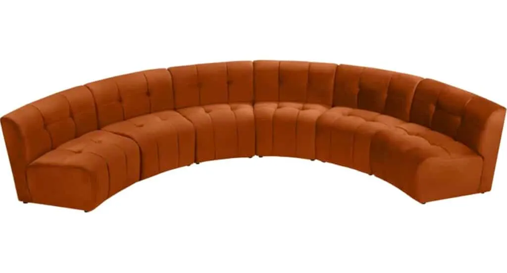 Curved Sectional