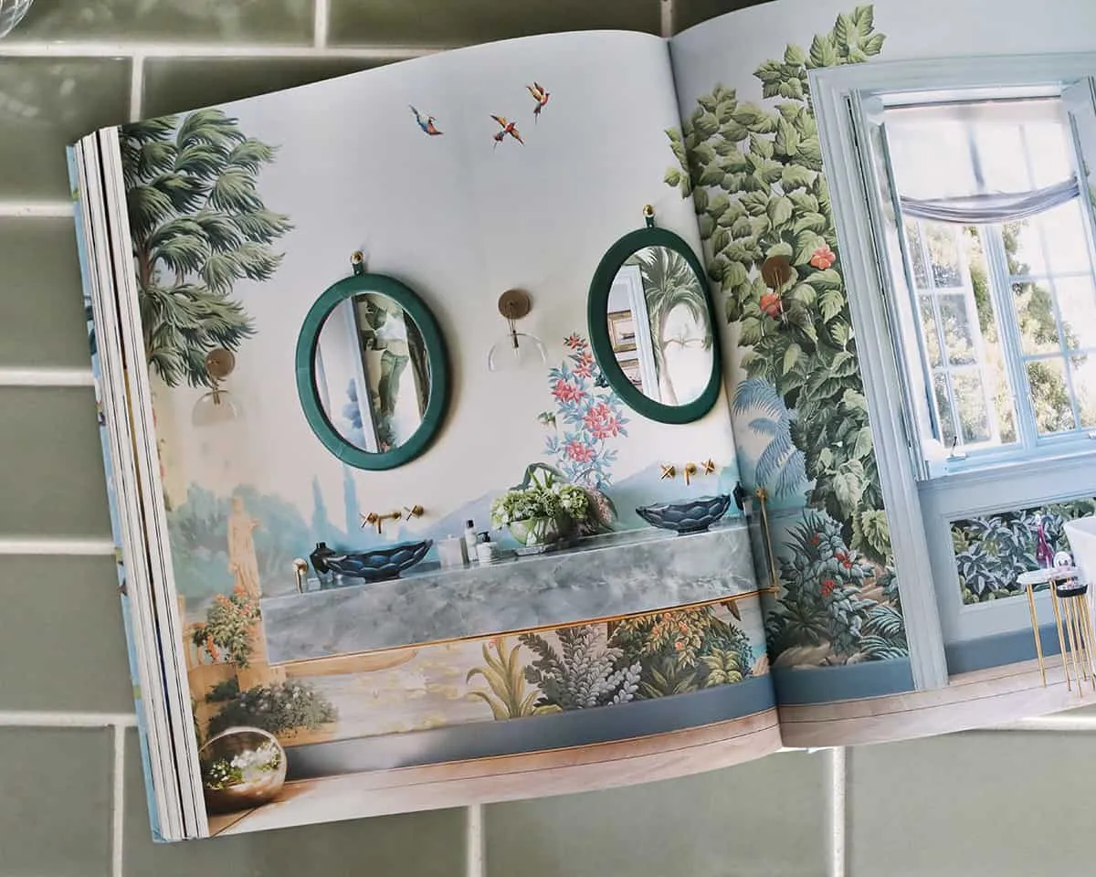 inside de Gournay book