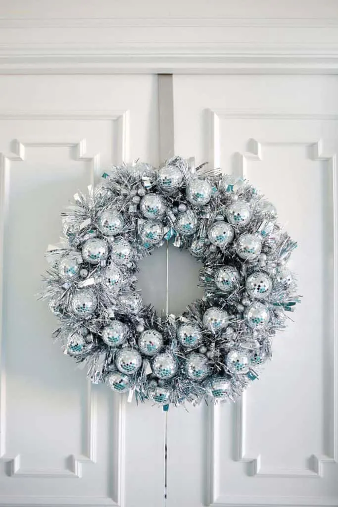 Disco Ball Wreath